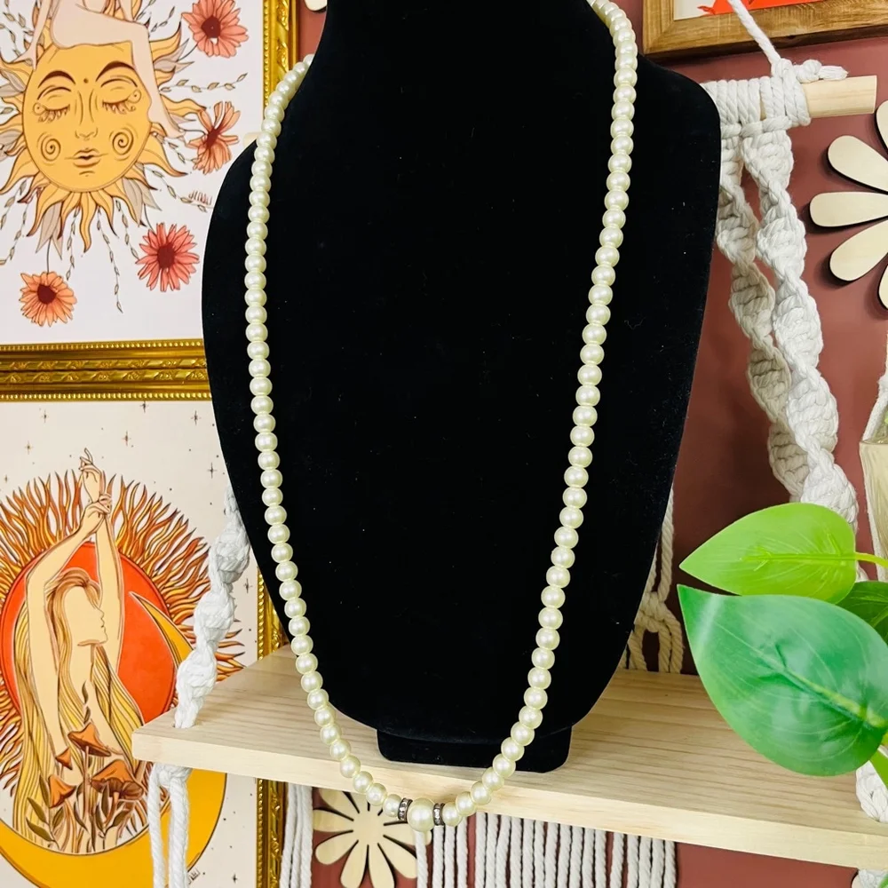 Vintage faux pearl